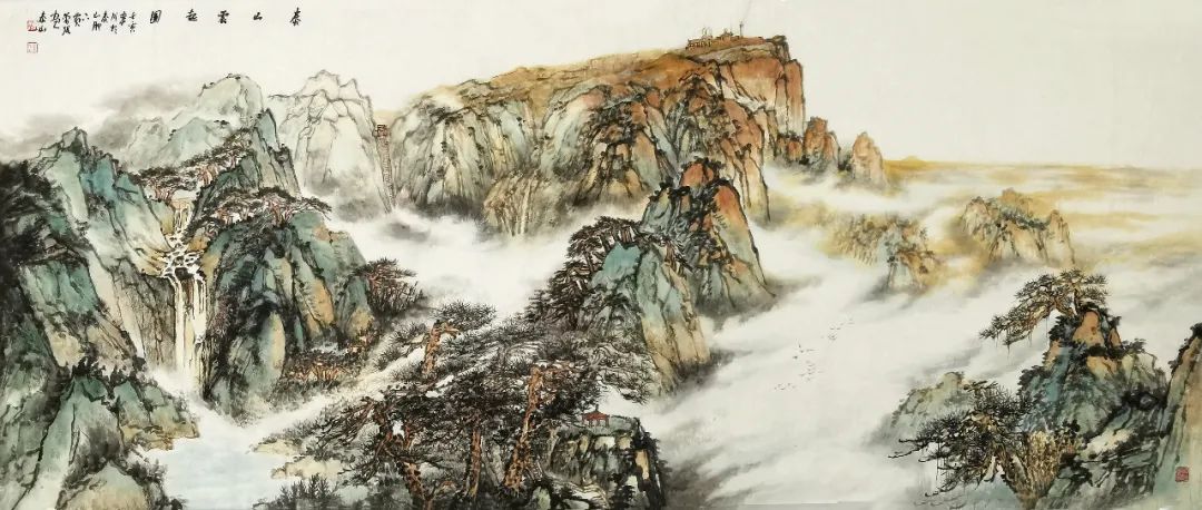 墨海华滋  雄歭天东——著名画家贾荣强山水画的“乡土之恋”