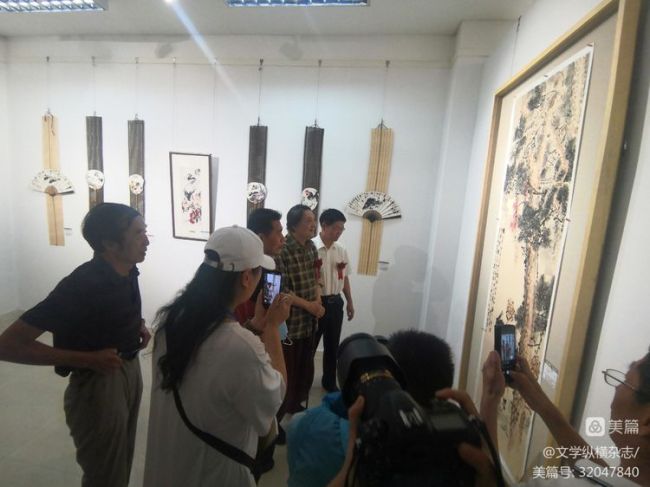 “墨韵指痕——潍州指墨艺术邀请展”隆重开幕