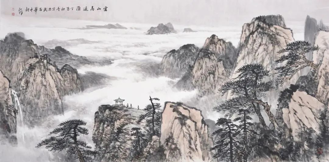 三大支撑点，构成著名画家施江城艺术的整体面貌
