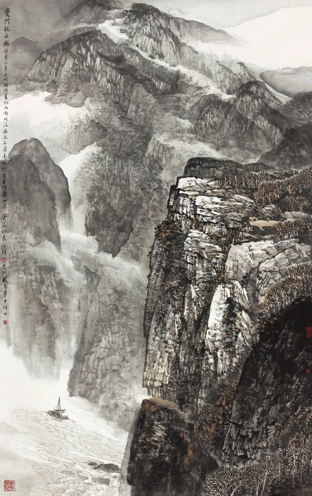 三大支撑点，构成著名画家施江城艺术的整体面貌