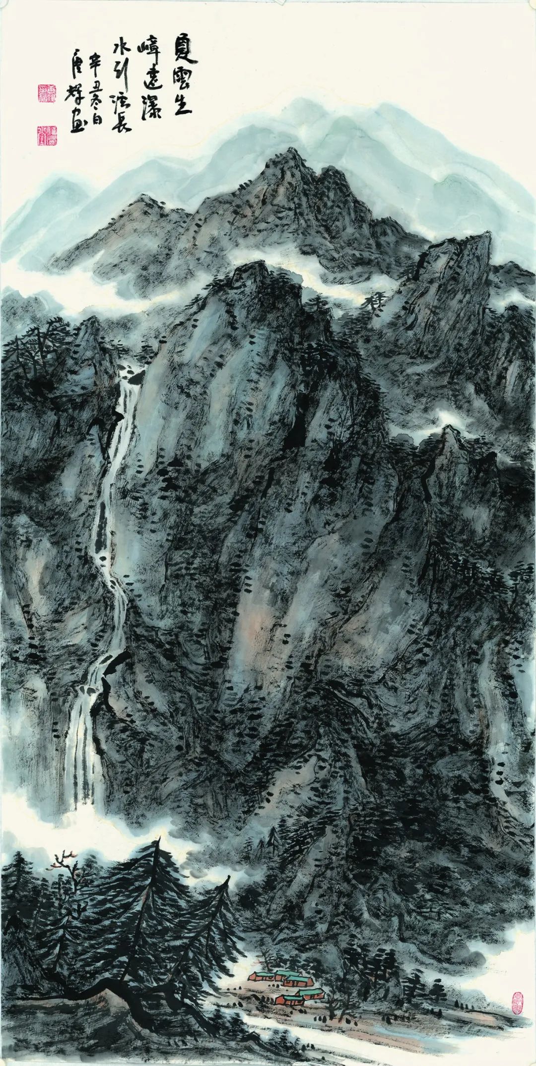 以心造境，内美焕然——著名画家唐辉山水画的精神境界