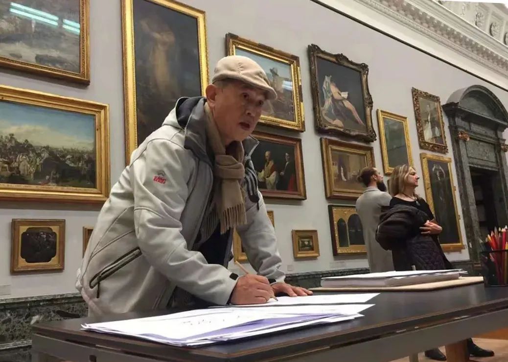 著名画家岳海波谈艺术“纯粹的品格”