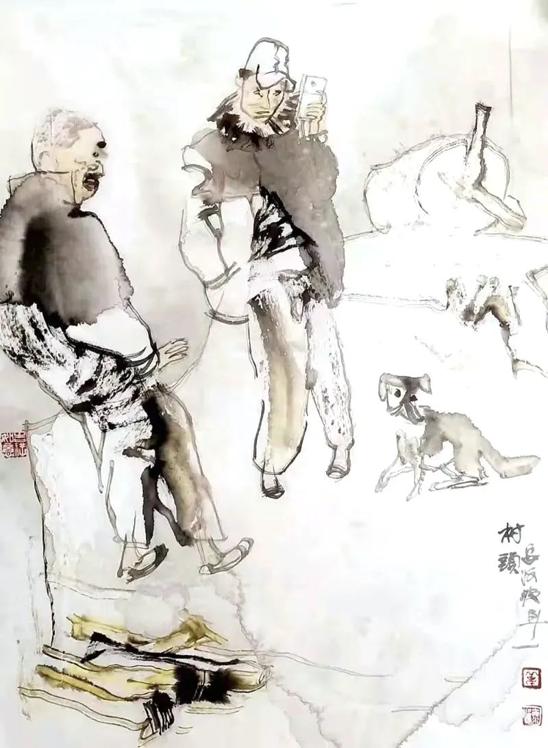 著名画家岳海波谈艺术“纯粹的品格”