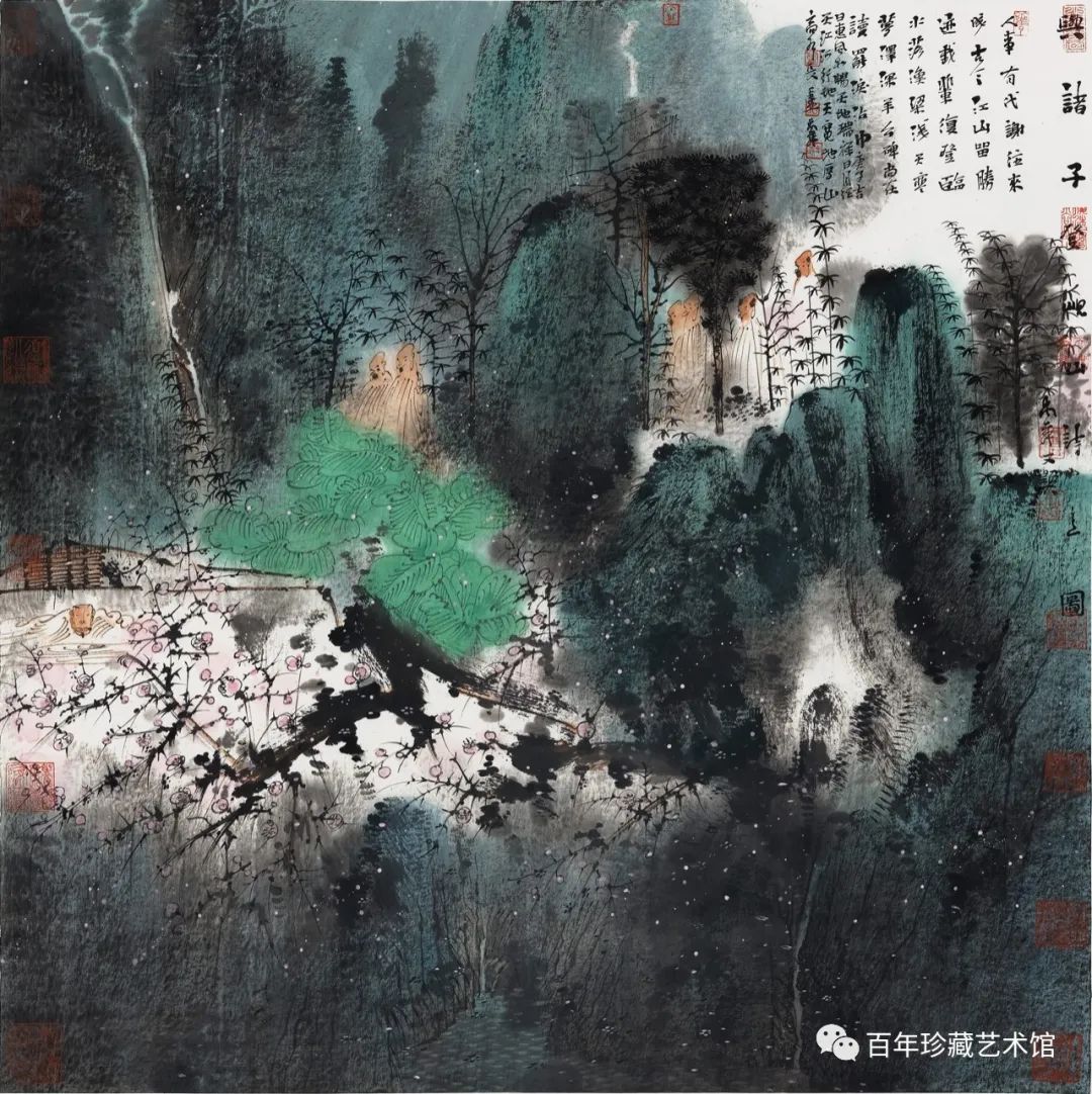 “画”说诗意，著名画家卢禹舜今日受邀参展“艺术为人民——中国画名家艺术大展”