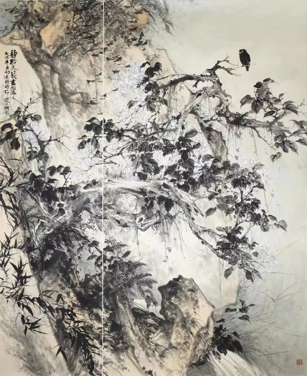 青年画家韩斌受邀参展，“问鼎高峰——中国画名家邀请展”9月5日将在泰安开展