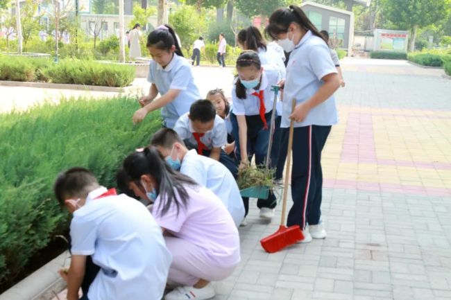 携手同心绘蓝图，山师天衢杨庄实验小学正式开学