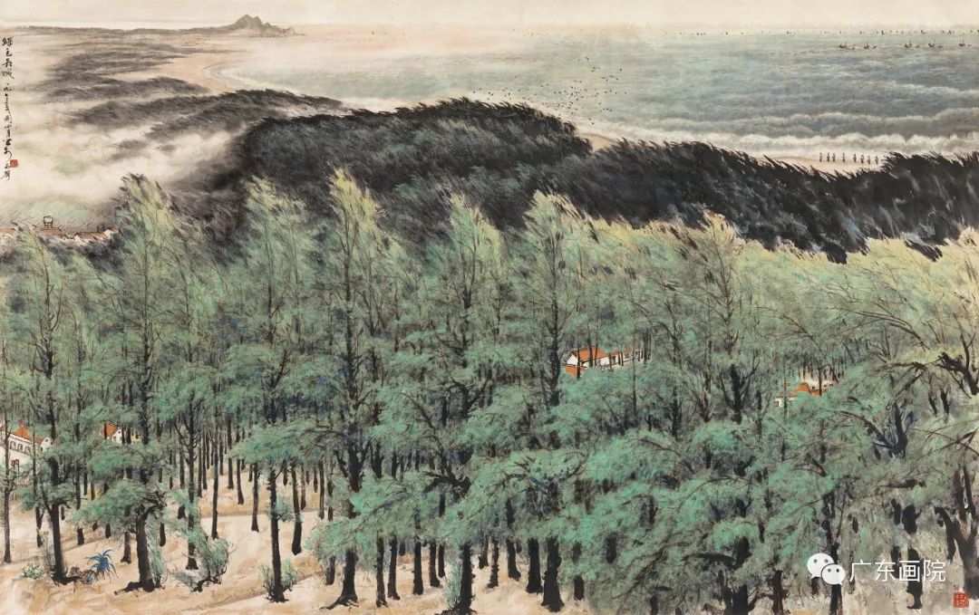 著名画家林蓝：关山月践行写生与革新，构成中国画的“南方美感”