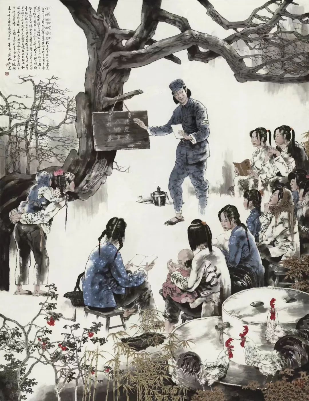 第十一届中国画节在潍坊举办，山东画院多名画家作品参展