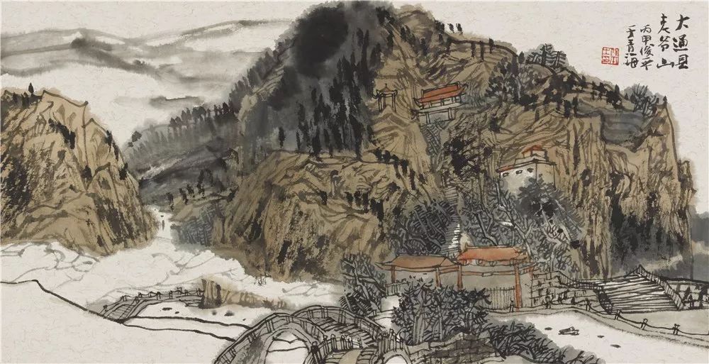 空灵水墨，故园情怀——著名画家韦俊平的绘画艺术