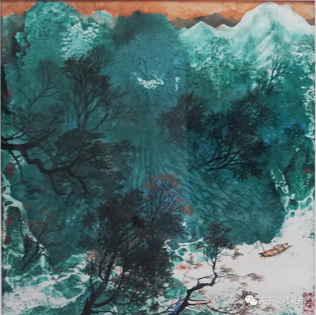 “绿水青山——王思强作品特展”亮相第十一届中国画节，《吉祥之春》成为本次展览最大尺幅作品