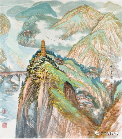 中国国家画院“山河锦绣”山水画主题展亮相第十一届中国画节