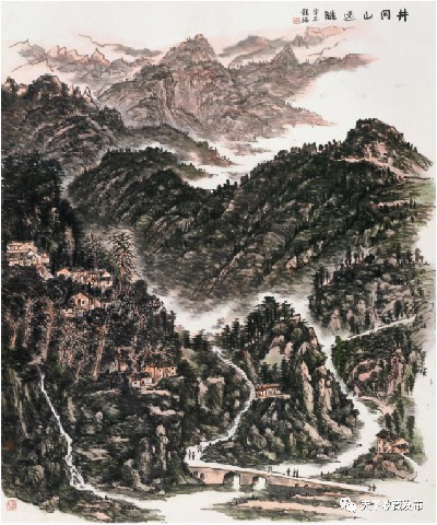 中国国家画院“山河锦绣”山水画主题展亮相第十一届中国画节