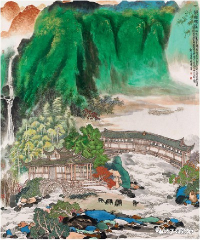 中国国家画院“山河锦绣”山水画主题展亮相第十一届中国画节