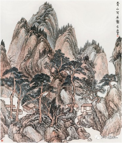 中国国家画院“山河锦绣”山水画主题展亮相第十一届中国画节