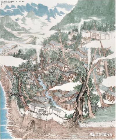 中国国家画院“山河锦绣”山水画主题展亮相第十一届中国画节