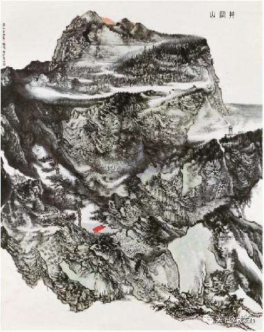 中国国家画院“山河锦绣”山水画主题展亮相第十一届中国画节