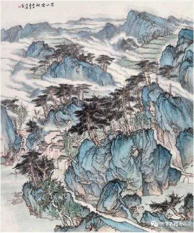 中国国家画院“山河锦绣”山水画主题展亮相第十一届中国画节