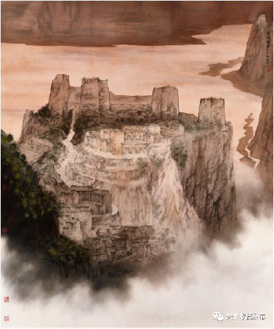 中国国家画院“山河锦绣”山水画主题展亮相第十一届中国画节