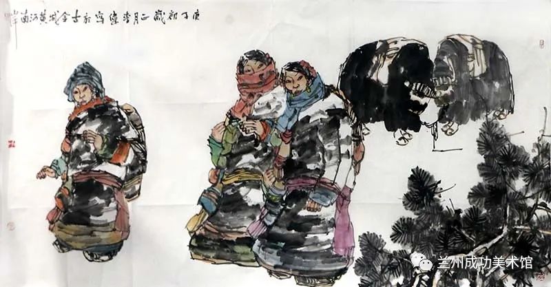 神入其间  澄怀取象——著名画家李伟对高原现实生活的深彻关照