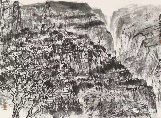 携四季美景，著名画家马新林应邀参加“水墨清韵——2022当代中国画家作品联展”