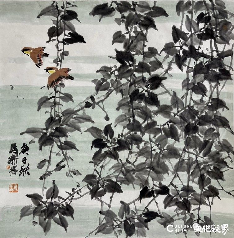 携四季美景，著名画家马新林应邀参加“水墨清韵——2022当代中国画家作品联展”