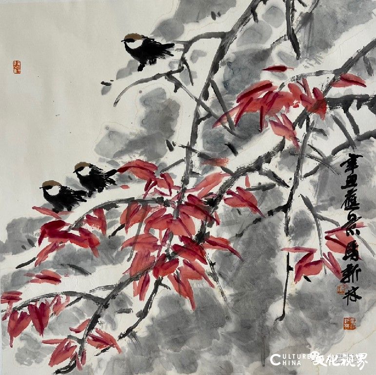 携四季美景，著名画家马新林应邀参加“水墨清韵——2022当代中国画家作品联展”