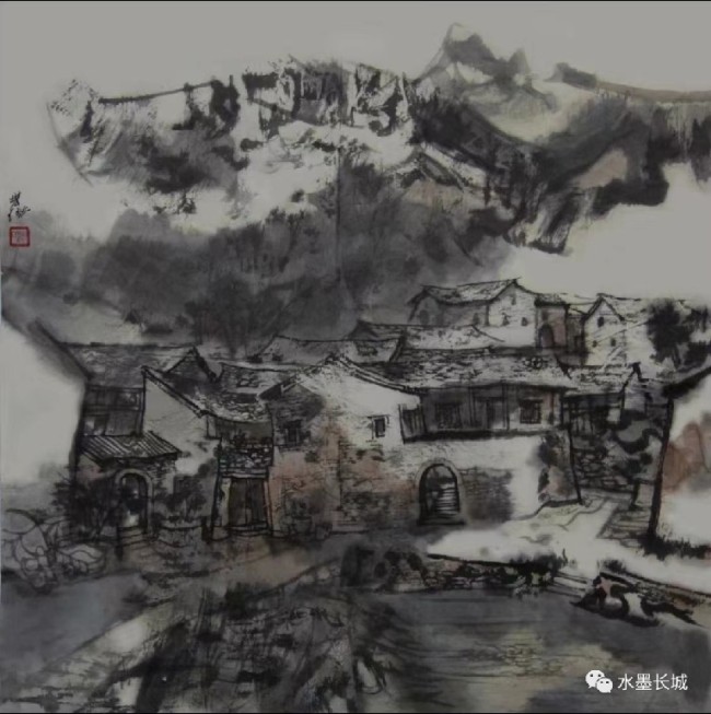 著名画家谌宏微应邀参加“水墨清韵——2022当代中国画家作品联展”