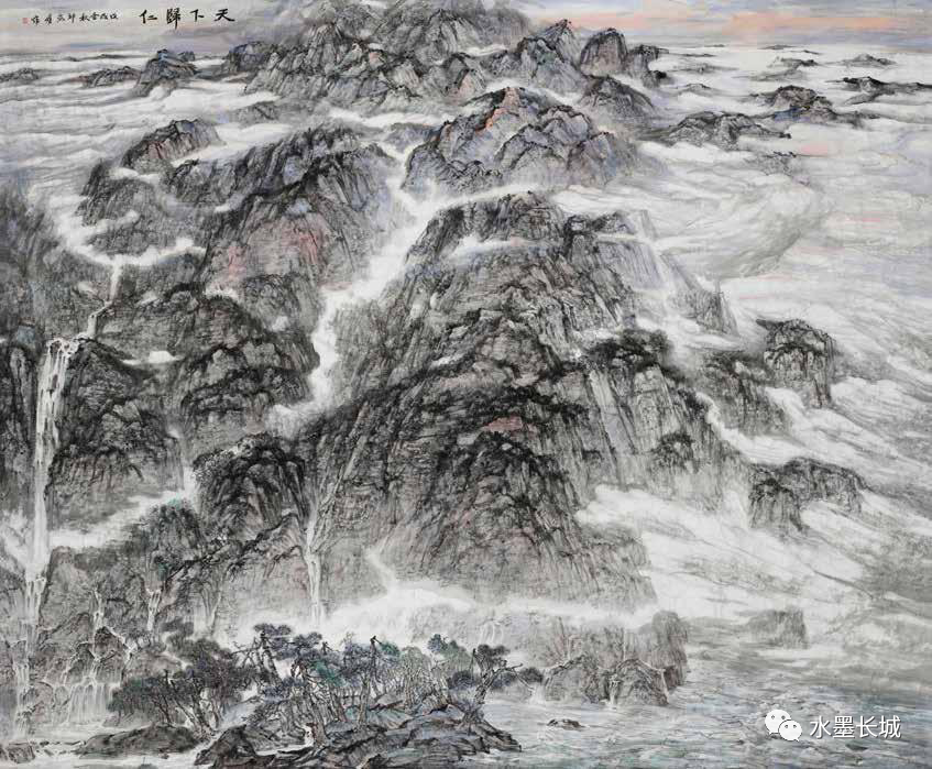 著名画家祁海峰应邀参加“水墨清韵——2022当代中国画家作品联展”