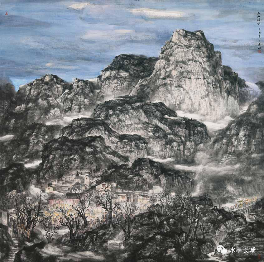 著名画家祁海峰应邀参加“水墨清韵——2022当代中国画家作品联展”