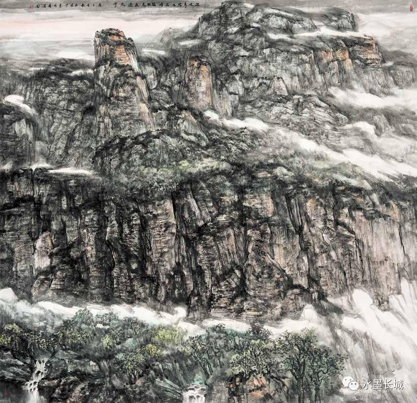 著名画家祁海峰应邀参加“水墨清韵——2022当代中国画家作品联展”