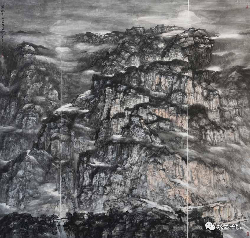 著名画家祁海峰应邀参加“水墨清韵——2022当代中国画家作品联展”