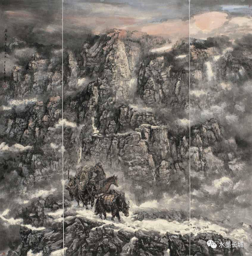 著名画家祁海峰应邀参加“水墨清韵——2022当代中国画家作品联展”