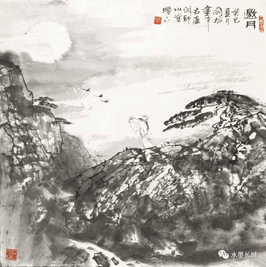 著名画家张松受邀参展“水墨清韵——2022当代中国画家作品联展”