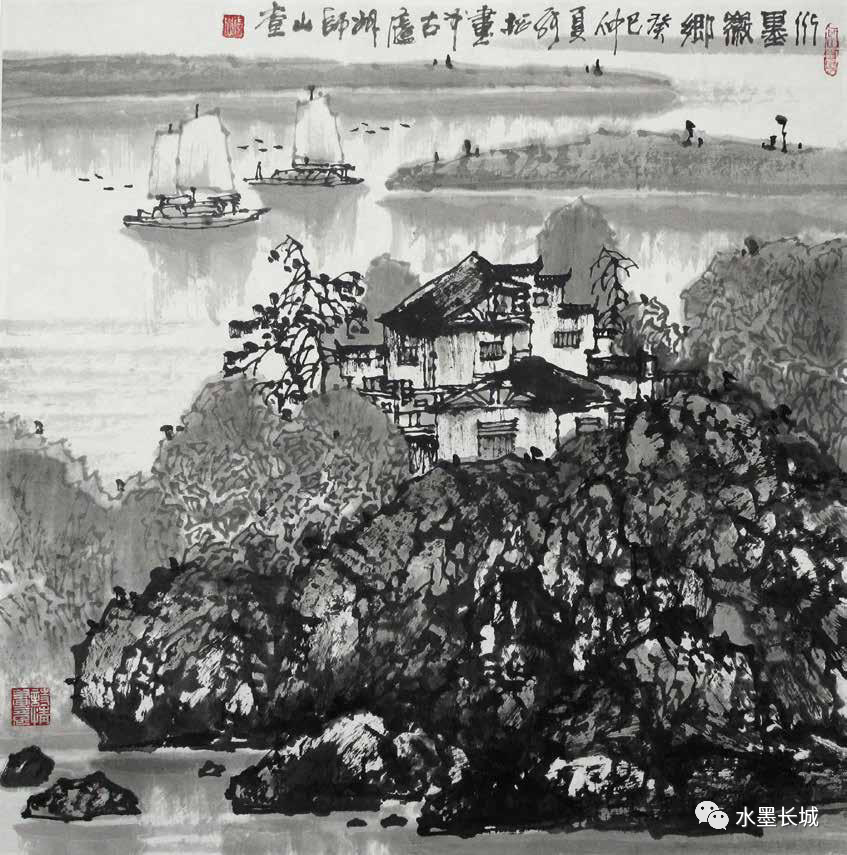 著名画家张松受邀参展“水墨清韵——2022当代中国画家作品联展”