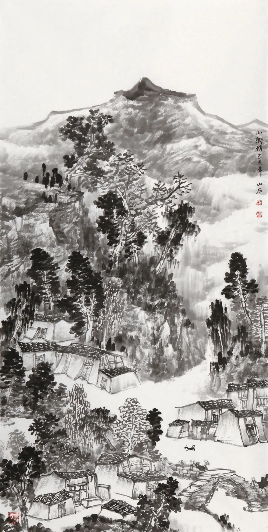 著名画家吴山石应邀参展“林泉高致—齐鲁画坛当代山水画名家邀请展”