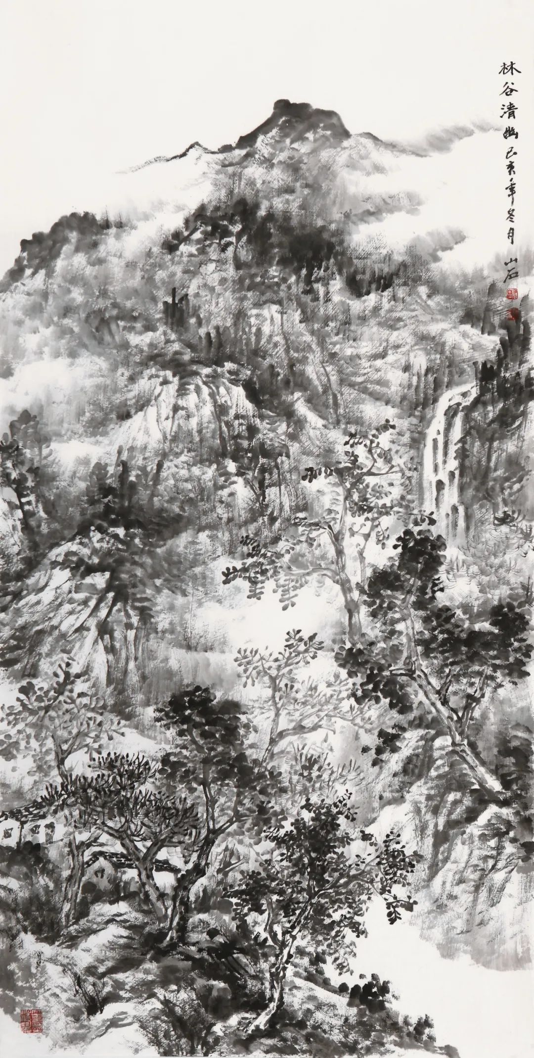 著名画家吴山石应邀参展“林泉高致—齐鲁画坛当代山水画名家邀请展”