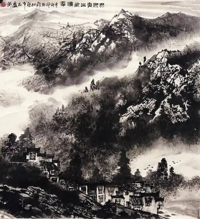 笔墨行于纸，山河笼于心——试聊著名画家张松立足当代面向未来的山水样式