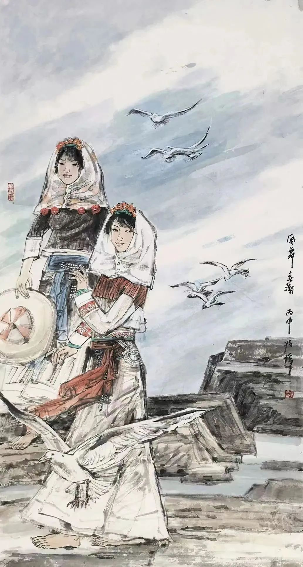 情系原乡，著名画家冷珍应邀参展“齐鲁风华——齐鲁画坛当代人物画名家邀请展”