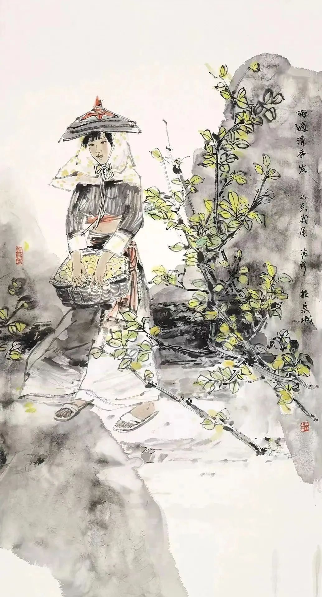 情系原乡，著名画家冷珍应邀参展“齐鲁风华——齐鲁画坛当代人物画名家邀请展”