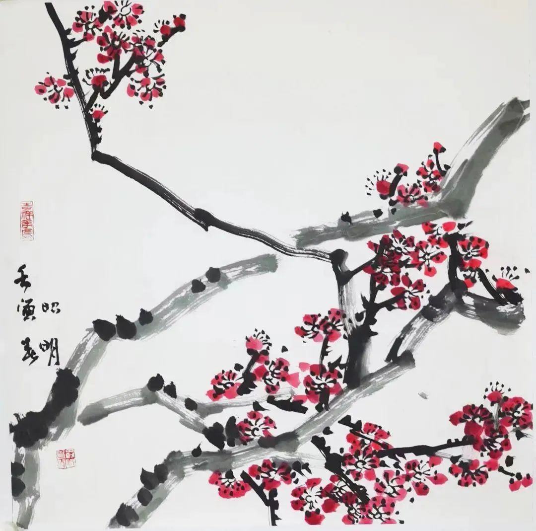 花鸟总关情，著名书画家曾昭明应邀参展“花镜澄怀—齐鲁画坛当代花鸟画名家邀请展”