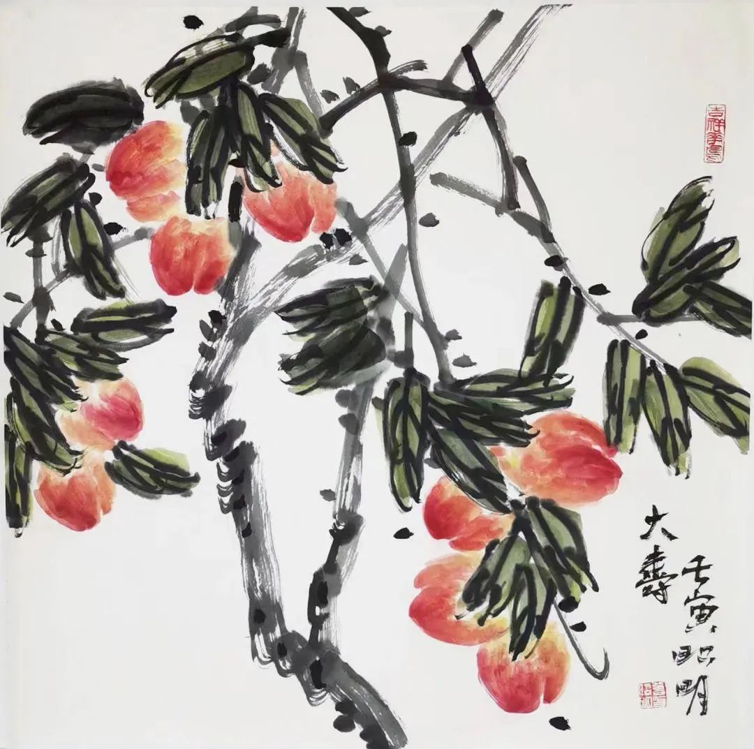 花鸟总关情，著名书画家曾昭明应邀参展“花镜澄怀—齐鲁画坛当代花鸟画名家邀请展”