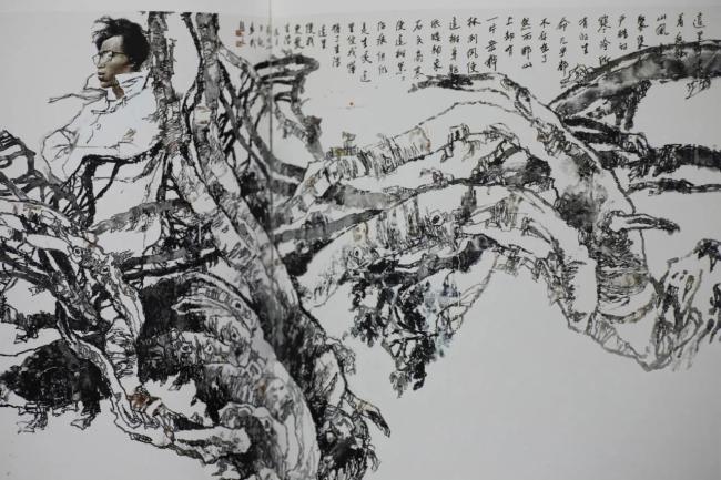 大山上的岳桦林——著名画家袁武艺术品评