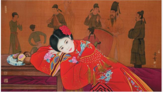 悠长·温柔·宁静——著名画家崔景哲心中的“中国红”