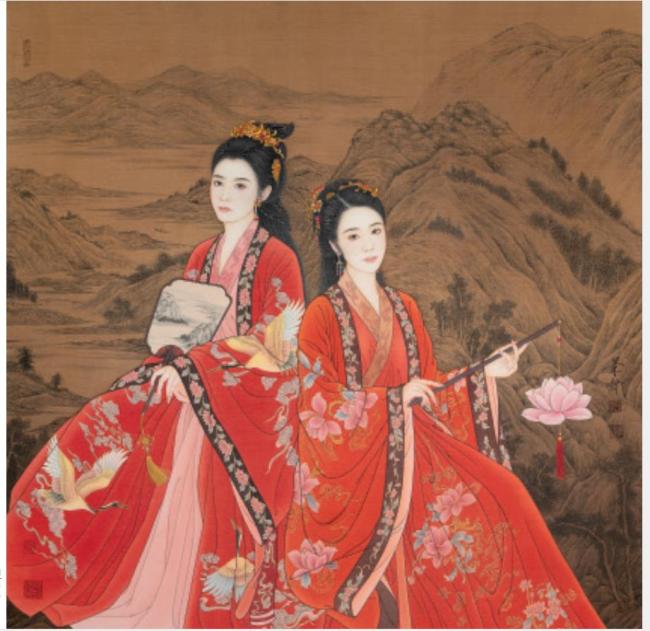 悠长·温柔·宁静——著名画家崔景哲心中的“中国红”