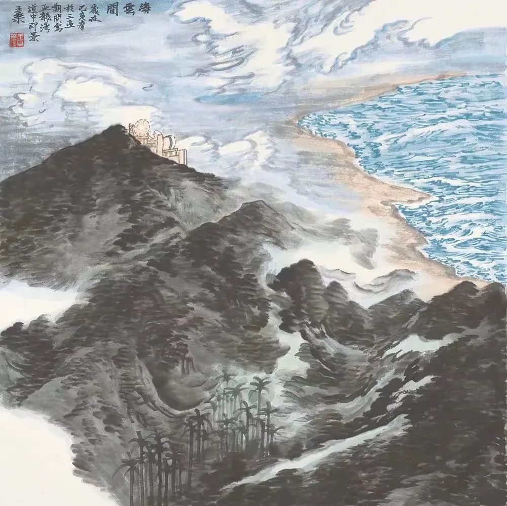 山一程 水一程，青年画家王乘9月25日将参加“盛世风华—喜迎二十大当代中国画名家邀请展”