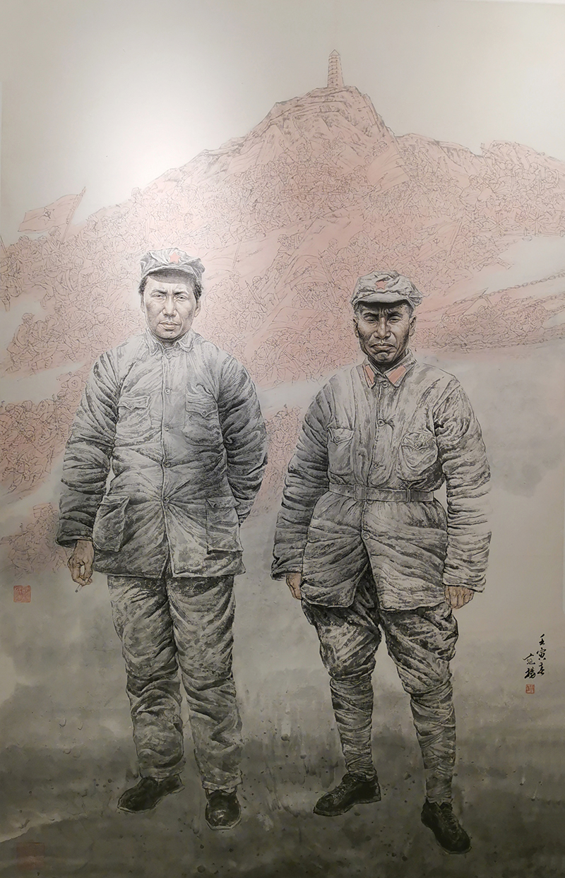 “到人民中去——喜迎二十大·范扬中国画作品展”在天津开幕