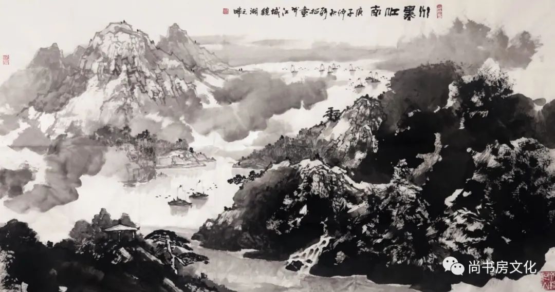 江南秀色亦苍劲——著名画家张松的江南山水画图大赏