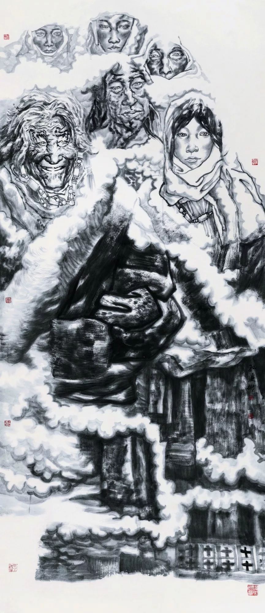 幻化的图式——著名画家纪连彬的艺术风格剖析