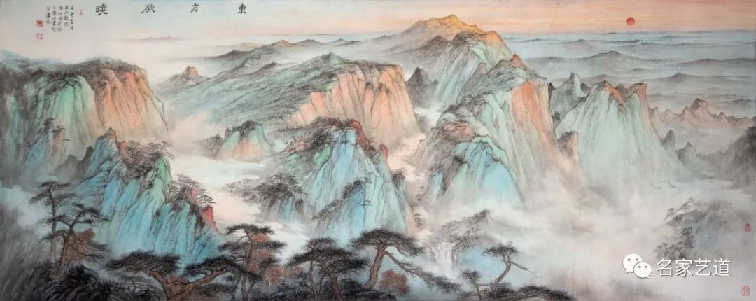 运以虚和出妍雅，与时生发立新格——著名画家高波赋予青绿山水画时代审美特点