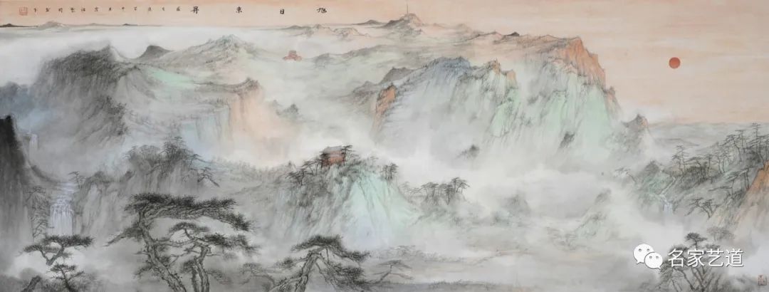 运以虚和出妍雅，与时生发立新格——著名画家高波赋予青绿山水画时代审美特点